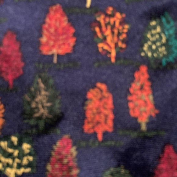 Vintage  “Autumn Trees” Alynn Neckwear tie - Picture 6 of 11